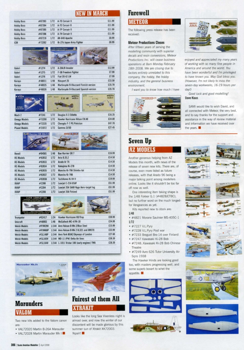 Scale Aviation Modeller International 2008-04